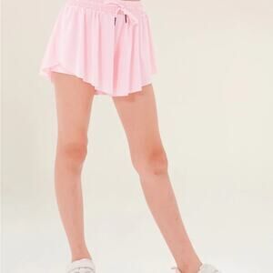 Stelle Pink Girl’s Flowy Shorts Size XXL